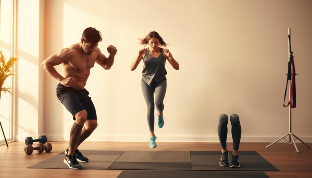 HIIT interval training for fat loss