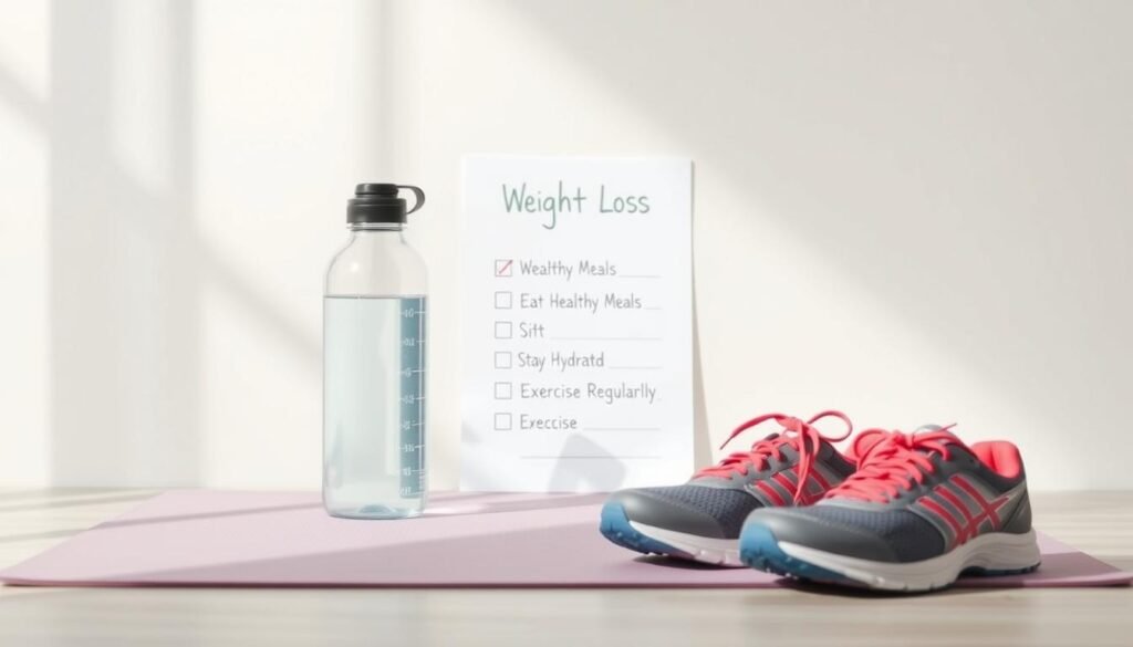 beginner weight loss action plan