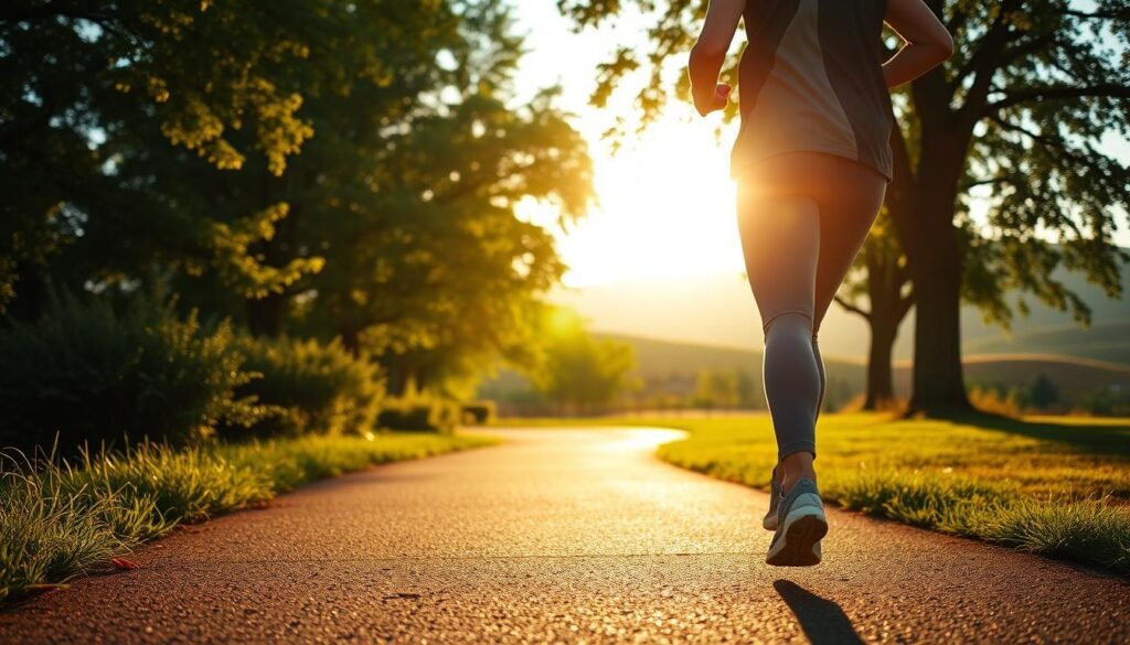 jogging running for calorie burn