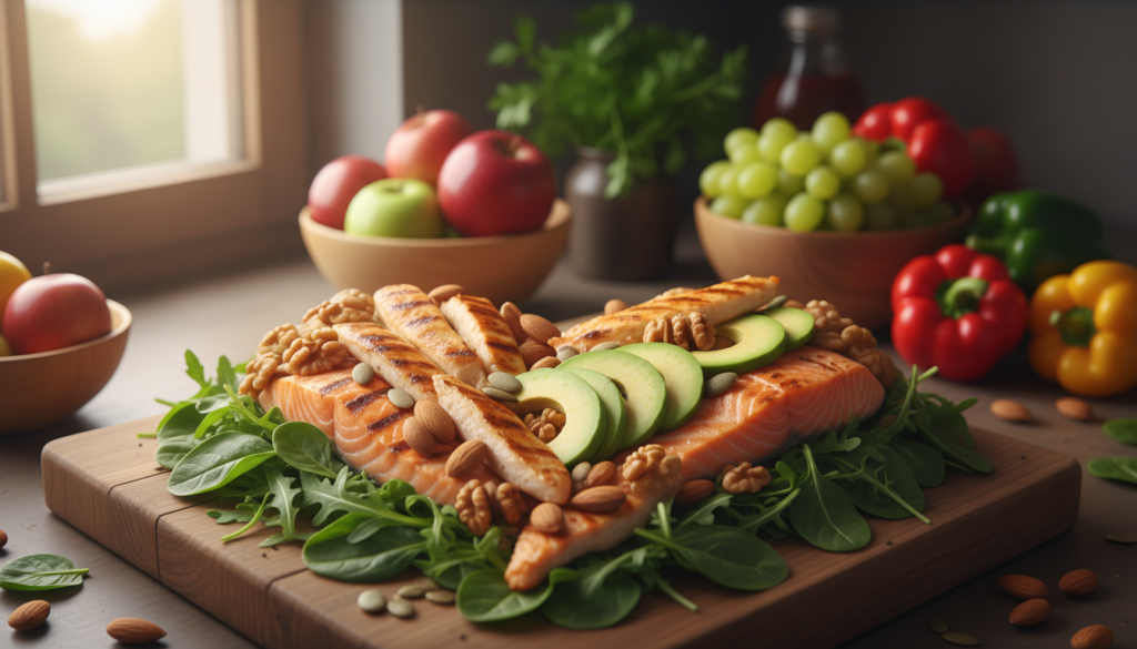 protein and fats heart